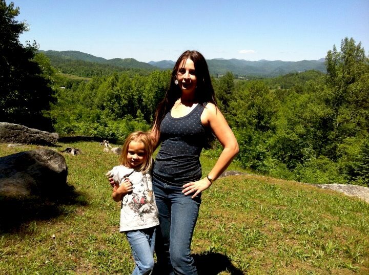 Mama and Brooke Georgia Mountains