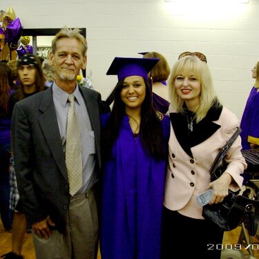 Opa, Tori and Oma at Tori&#039;s High School Graduation
