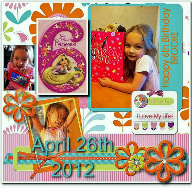 Brookey&#039;s 6th Birthday April 26th 2012
