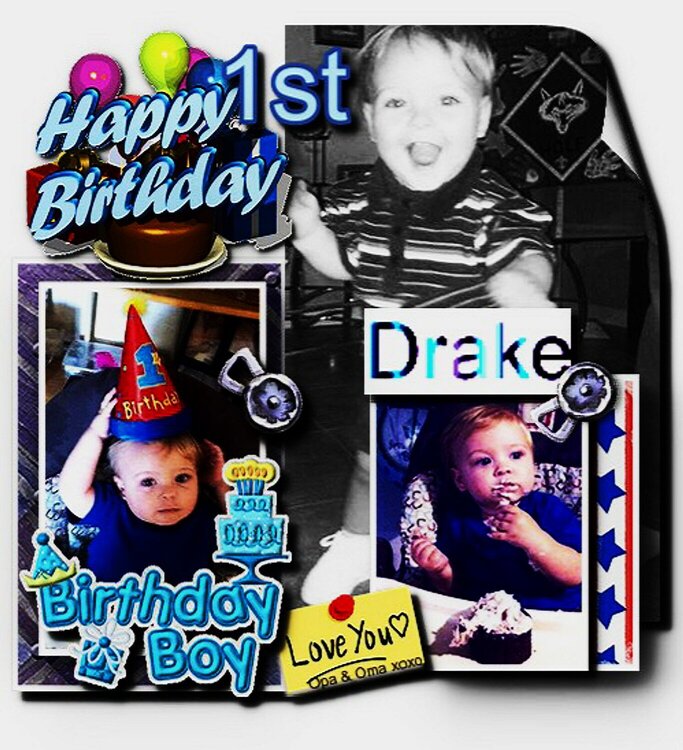 Happy First Birthday Drake