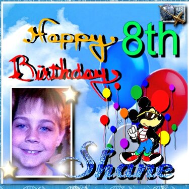 Happy 8th Birthday Shane