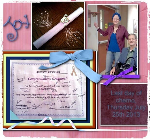 Last  DayOf Chemo Thursday July25th 2013