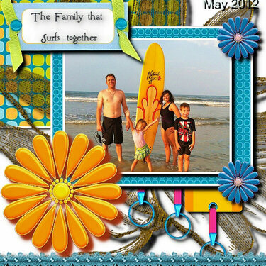 The Family That Surfs Together