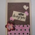 Loving you Card