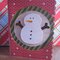 Snowman Window Card