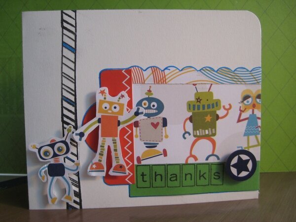 Thanks Robot Card