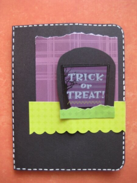 Trick or Treat Card