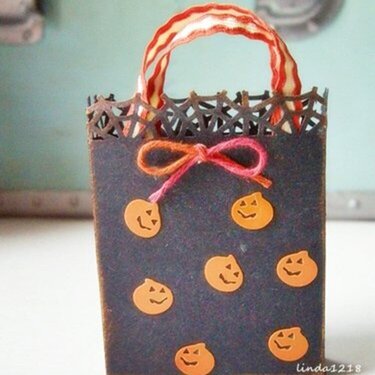 Halloween candy box