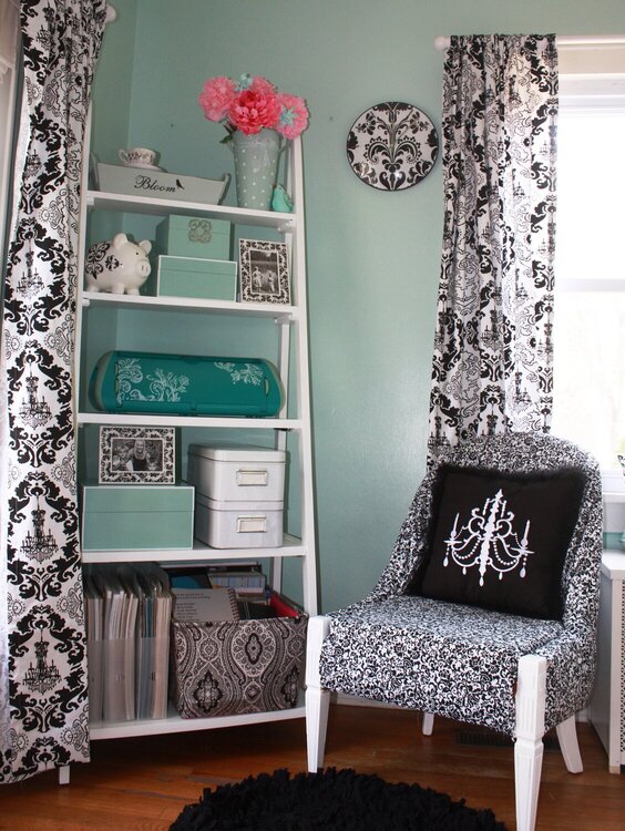 ~New reupholstered chair!~