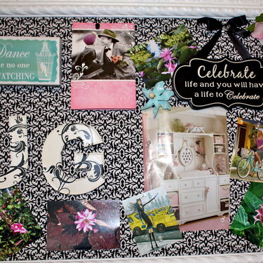 ~Inspiration Covered Bulletin Board~