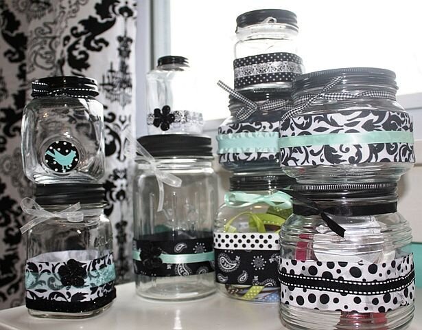 Decorative Jars for Embellishments