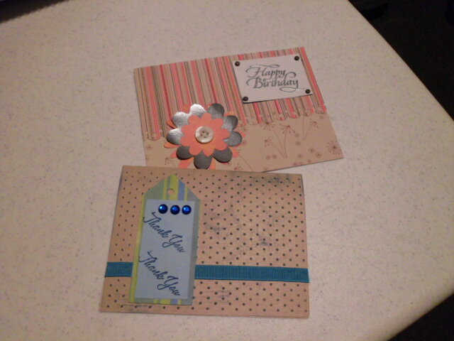 Cards received from CMM