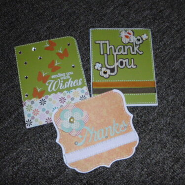 Cards received from CMM: toopeachie4u