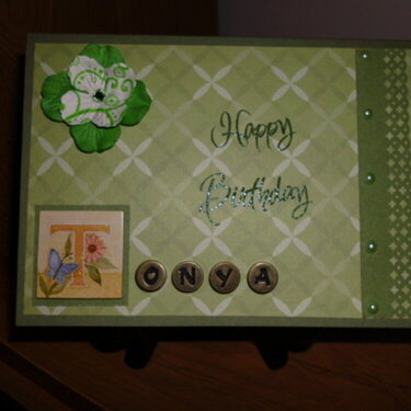 Card for 2011 birthday card swap