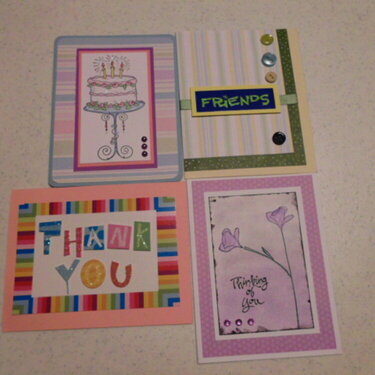 cards received fromCMM: Army girl