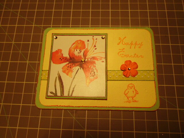 Spring card made for CMM