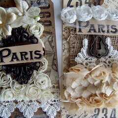Paris Inspired Tags