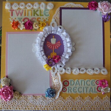Twinkle Toes Ballerina layout