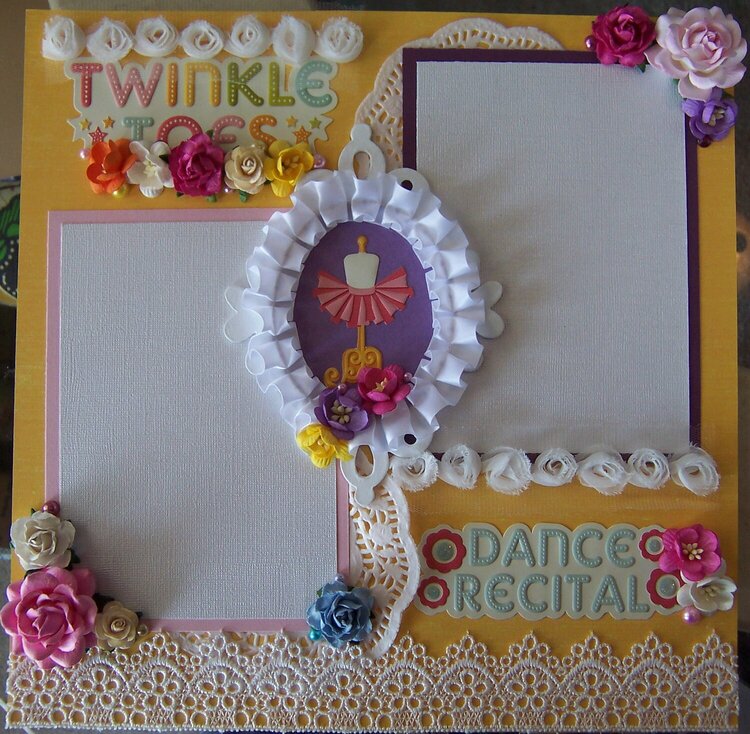 Twinkle Toes Ballerina layout