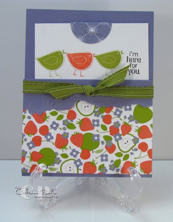 Berry Blossoms Pocket Card