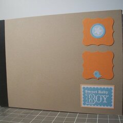 Sweet Baby Boy Paper Bag Album