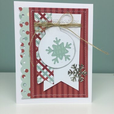 Ornament and banner card