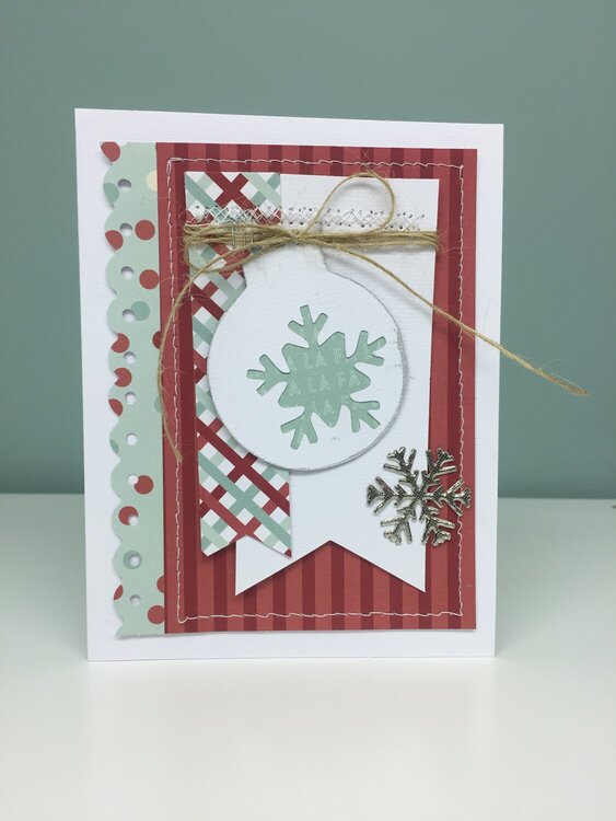 Ornament and banner card