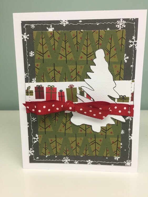Tree Christmas card