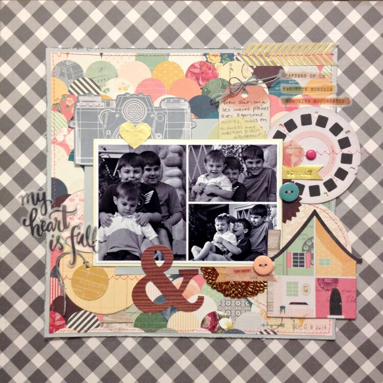 My heart is full-My Creative Scrapbook Guest DT