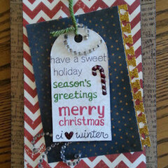 Holiday Sentiments by LawnFawn Card