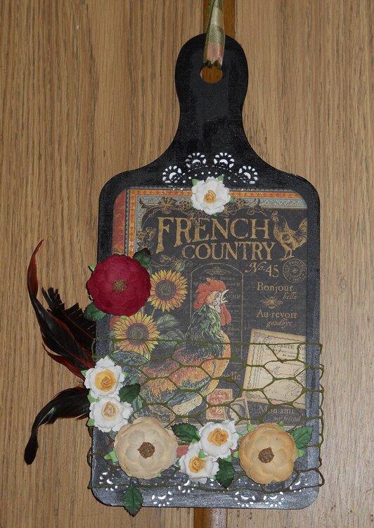 French Country Cutting board
