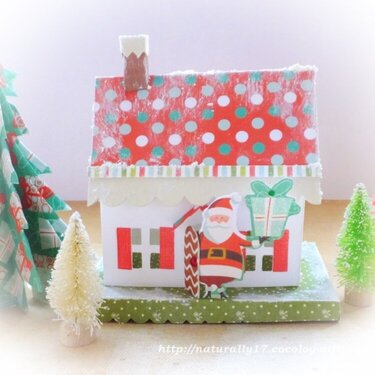 Country Cottage &amp; Christmas tree
