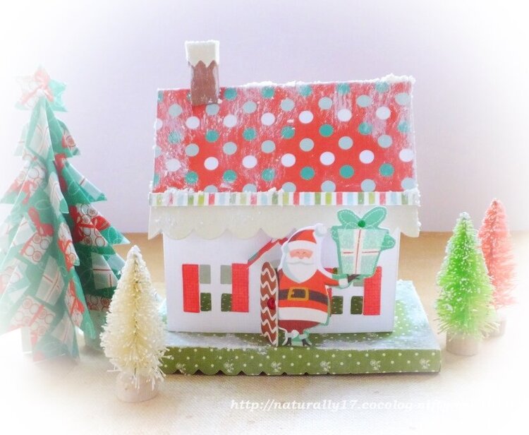 Country Cottage &amp; Christmas tree