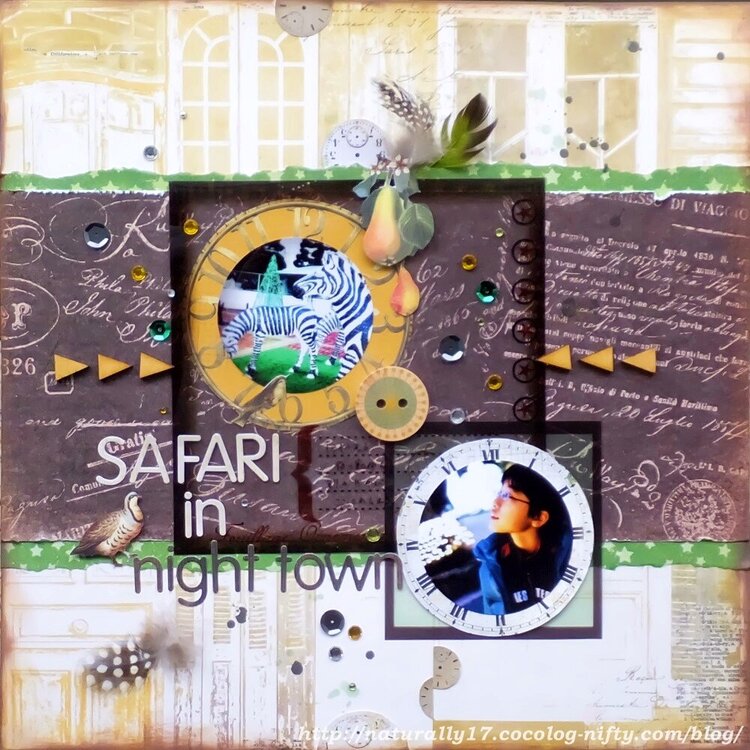 Safari in night town