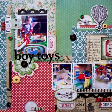 Boy Toys (My Creative Scrapbook)