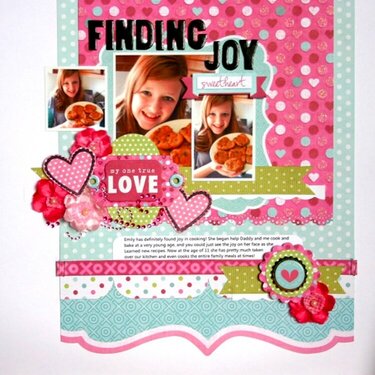 Finding Joy *My Creative Scrapbook Feb. Creative Kit*