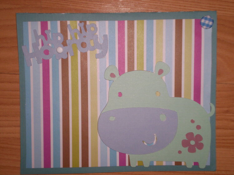 Hip Hip Hooray Card