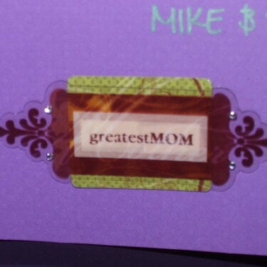 mothers day card