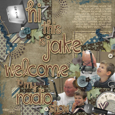welcome to my radioshow