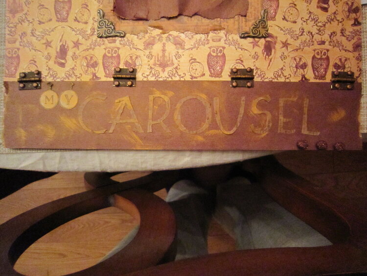 my carousel hinged jounraling detail