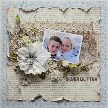 Silver Glitter *Maja Design*