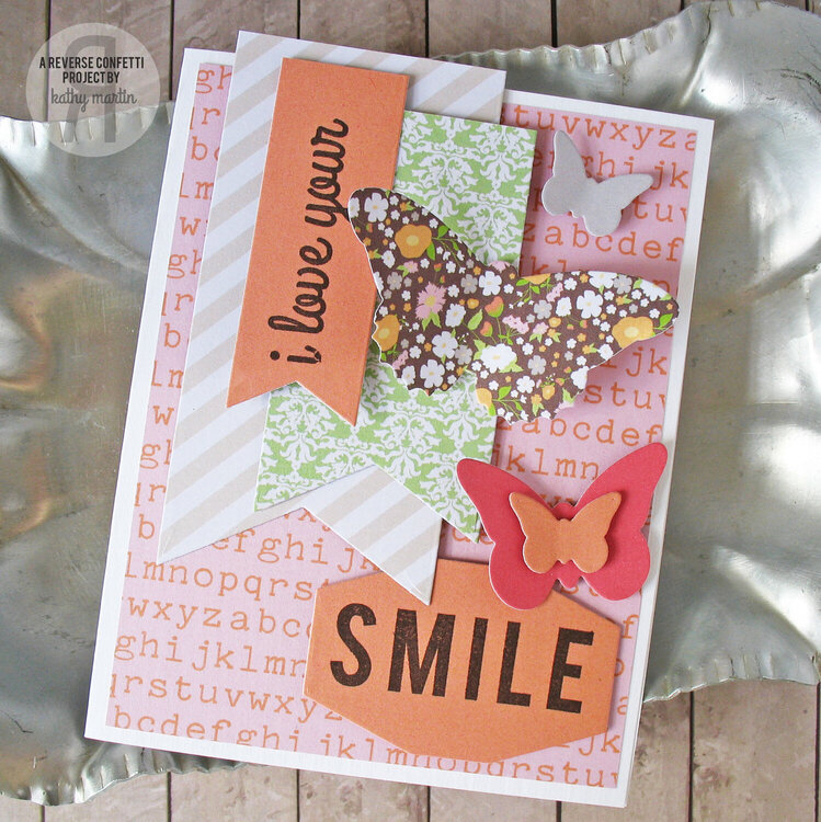 I Love Your Smile - Reverse Confetti