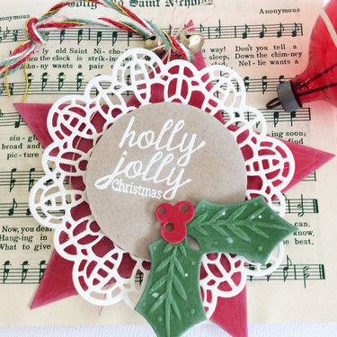 Holly Jolly Ornament