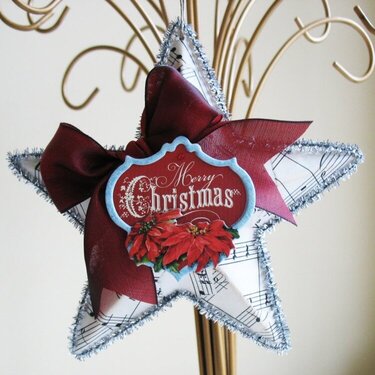 Barn Star Ornament
