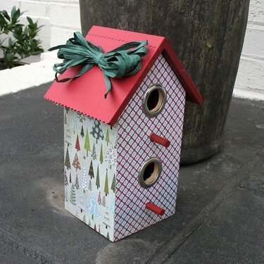 Holiday Bird House