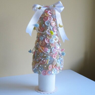 Easter Button Tree