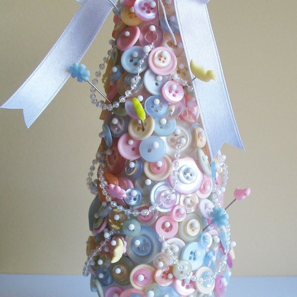 Easter Button Tree