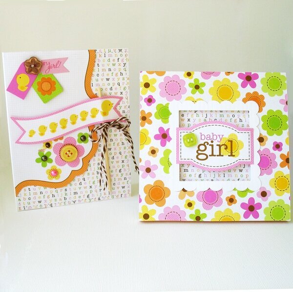 It&#039;s a Girl Card &amp; Gift - Doodlebug