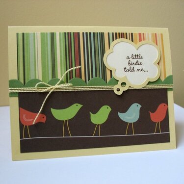 Little Birdie Card