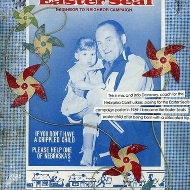 1969 Easter Seal&#039;s Poster Child